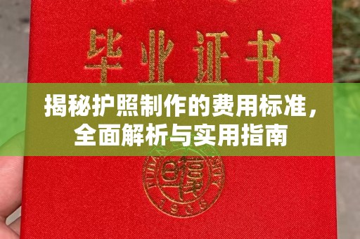 费县揭秘护照制作的费用标准，全面解析与实用指南